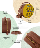 Leather Sling Bag | Par log kya kahenge ?